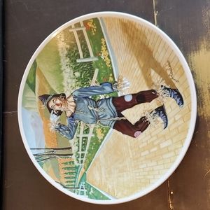 VINTAGE Knowles Wizard of Oz " If I only had a Brain" plate